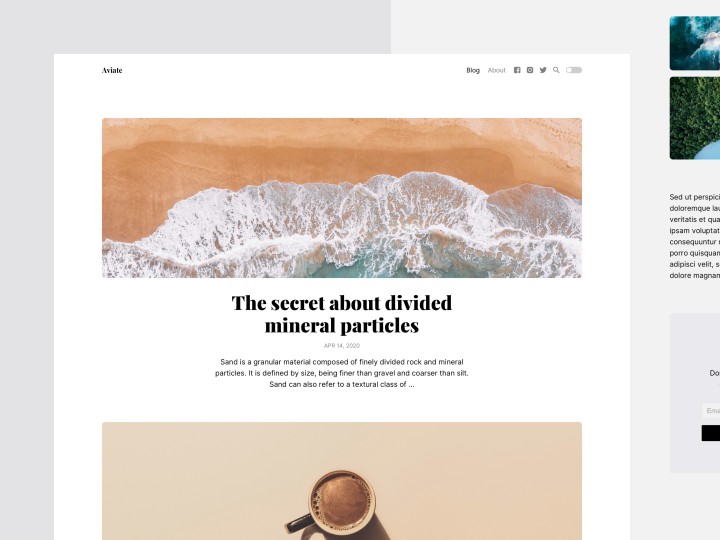 Aviate Theme